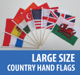 Country Hand Flags