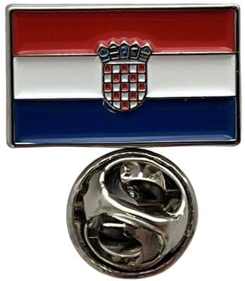 Croatia Flag Pin Badge