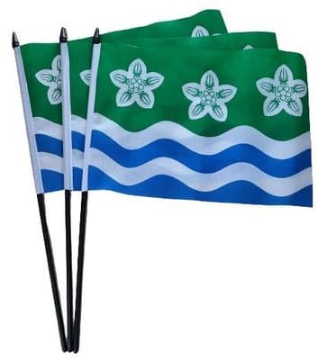 Cumbria Hand Flag - 3 Pack