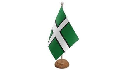 Devon Wooden Table Flag
