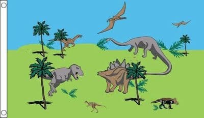 Dinosaurs Flag