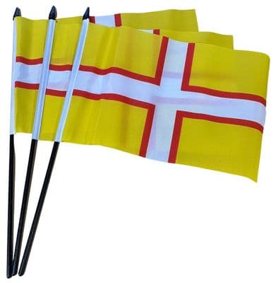 Dorset Hand Flag - 3 Pack