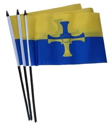 Durham Hand Flag - 3 Pack