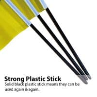 Durham Hand Flag - 3 Pack | flagly.co.uk | We Sell Flags