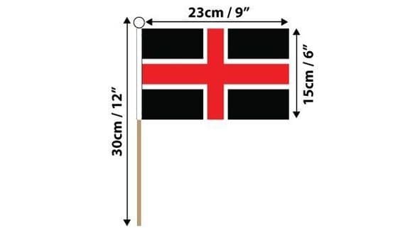Durham Hand Flag | flagly.co.uk | We Sell Flags and Bunting