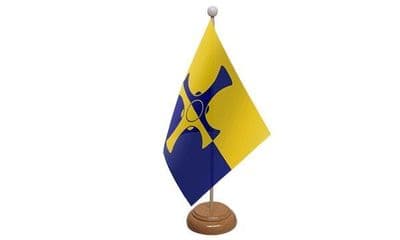 Durham Wooden Table Flag