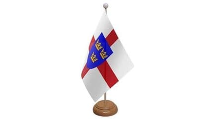 East Anglia Wooden Table Flag