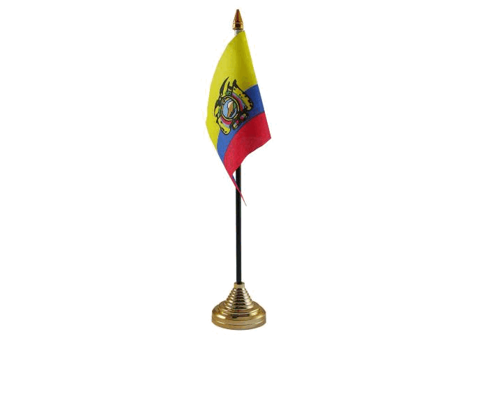 Ecuador Table Flag