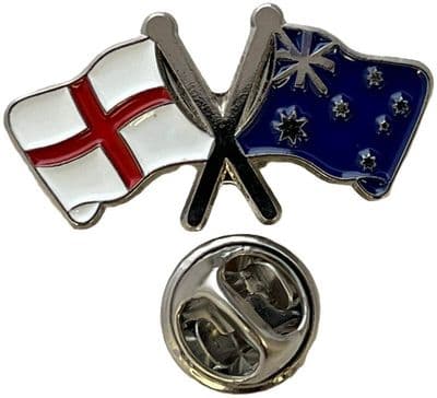 England & Australia Pin Badge