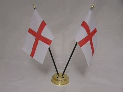 England Double Table Flag