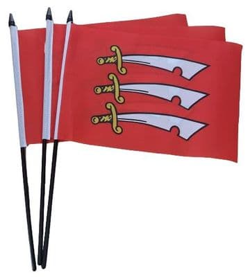 Essex Hand Flag - 3 Pack