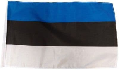 Estonia SLEEVED Flag - 1.5ft x 1ft