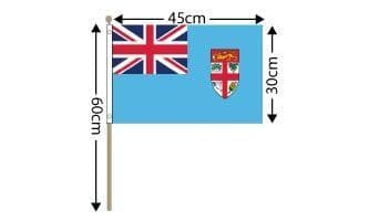 Fiji Large Hand Flag (18