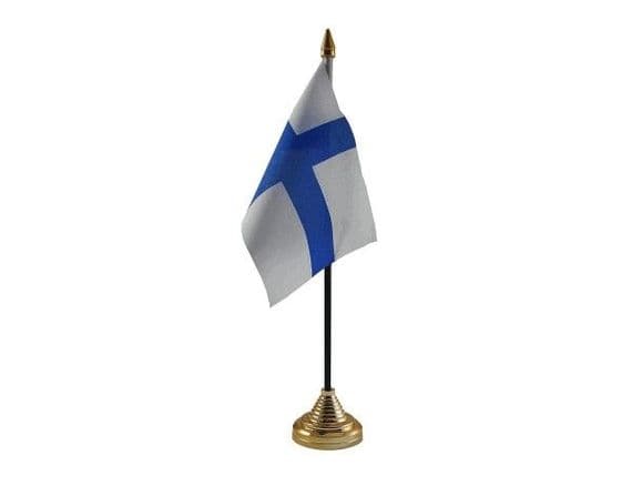 Finland Table Flag | flagly.co.uk | We Sell Flags and Bunting