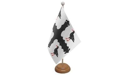 Flintshire Wooden Table Flag