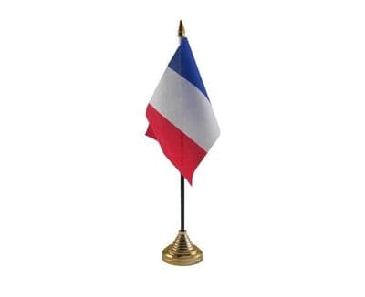 France Table Flag