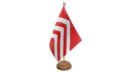 Glamorgan Wooden Table Flag