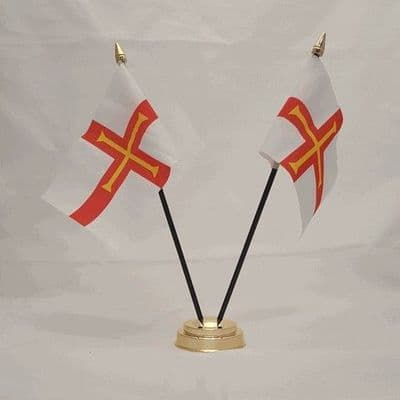 Guernsey Double Table Flag