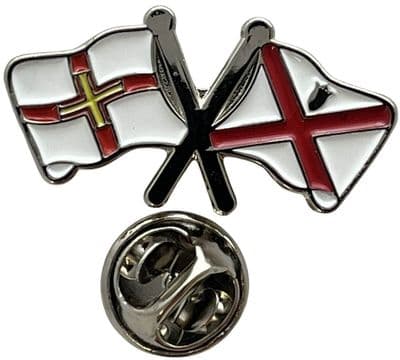 Guernsey & Jersey Pin Badge