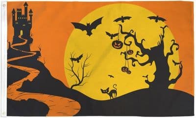 Halloween Night Flag