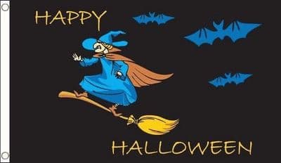 Halloween Witch Flag