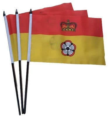 Hampshire Hand Flag - 3 Pack