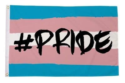 Hashtag Pride (Transgender) Flag