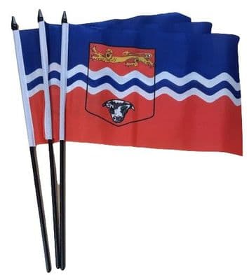 Herefordshire Hand Flag - 3 Pack