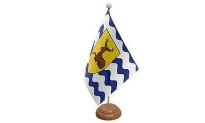 Hertfordshire Wooden Table Flag