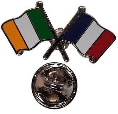 Ireland & France Pin Badge