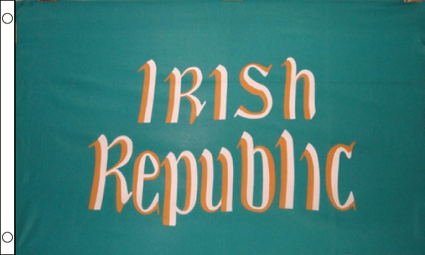 Irish Republic (Easter Rising 1916 - Ireland) Flag