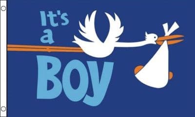 It's A Boy Flag