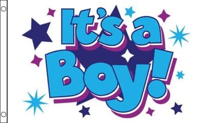 It's a Boy (new) Flag