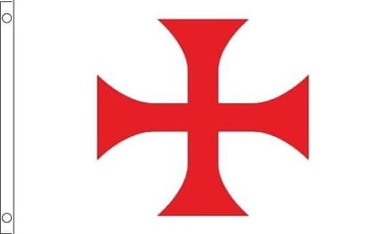 Knights Templar Red Cross Flag | flagly.co.uk | We Sell Flags