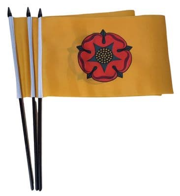 Lancashire Hand Flag - 3 Pack