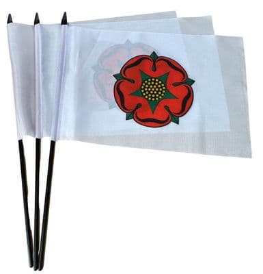 Lancashire old Hand Flag - 3 Pack