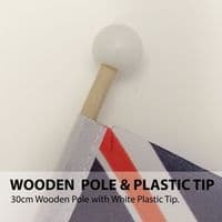 Lancashire Wooden Table Flag | flagly.co.uk | We Sell Flags