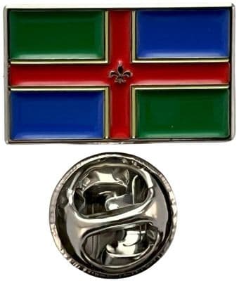 Lincolnshire Flag Pin Badge