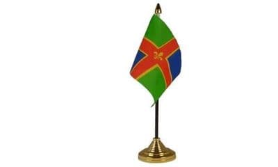 Lincolnshire Table Flag