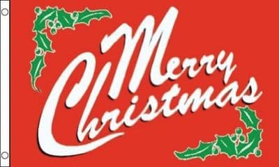 Merry Christmas Flag