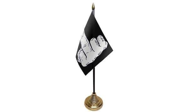 Middle Finger Table Flag | flagly.co.uk | We Sell Flags