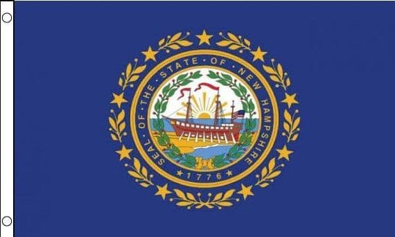 New Hampshire Flag | flagly.co.uk | We Sell Flags