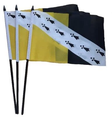 Norfolk Hand Flag - 3 Pack