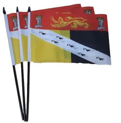 Norfolk old Hand Flag - 3 Pack
