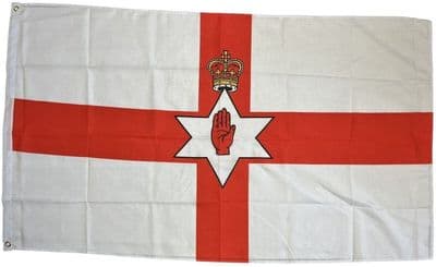 Northern Ireland 5ft x 3ft Knitted Polyester Heavy Flag