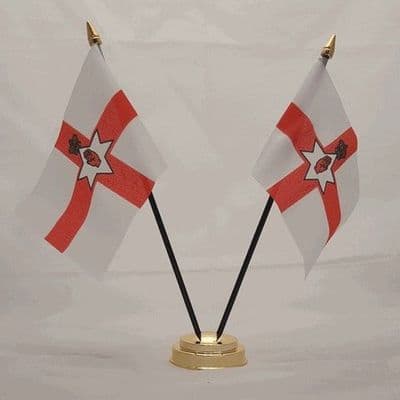 Northern Ireland Double Table Flag