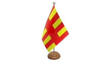 Northumberland Wooden Table Flag