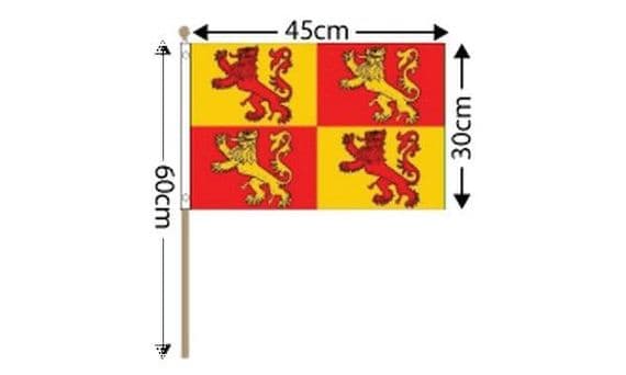 Owain Glyndwr Hand Flag Large | flagly.co.uk | We Sell Flags