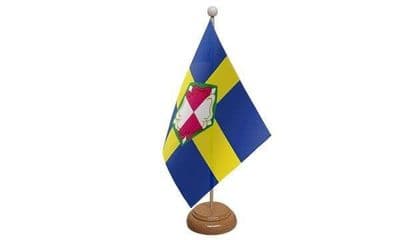 Pembrokeshire Wooden Table Flag