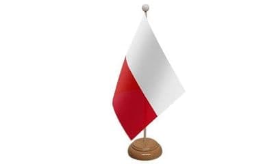 AZ FLAG - Poland Nautical Flag - 18'' X 12'' - For Outdoor And Boat - Polish Banner Knitted Polyester With Two Plastic Rings - Vivid Colors - 12x18 In - 45x30 - Foto 13